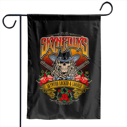 Discover Lynyrd Skynyrd Garden Flags