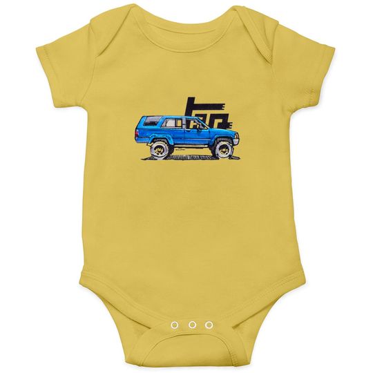 Discover 1st Gen 4Runner TRD - Royal Blue - 4runner - Onesies