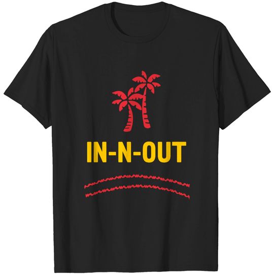 Discover In-n-Out - Palm Trees - T-Shirt