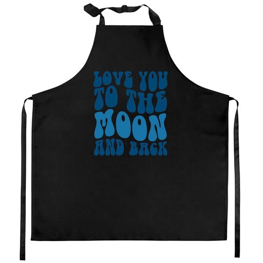Discover Love You Moon Kitchen Aprons