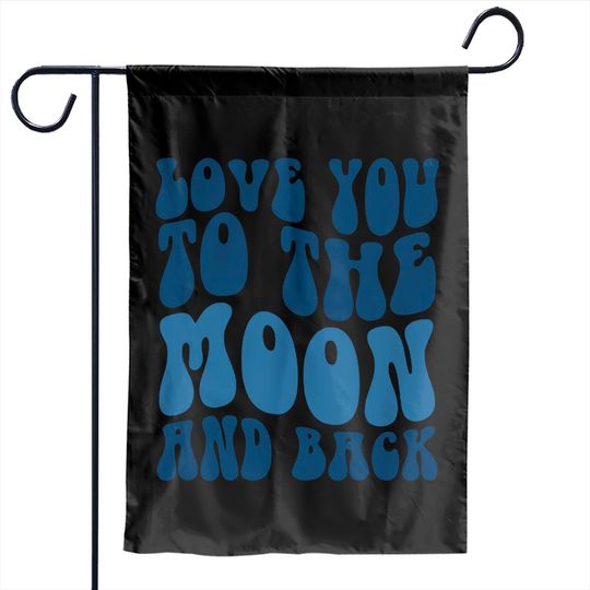 Discover Love You Moon Garden Flags