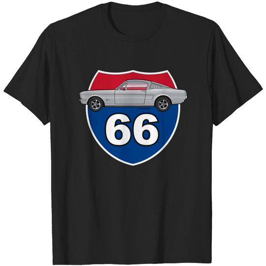 Discover 66-Silver Frost - 1966 Fastback - T-Shirt