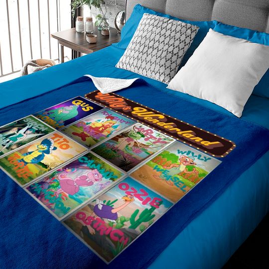 Discover Willy's Wonderland Characters - Willys Wonderland - Baby Blankets