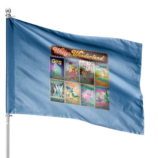 Discover Willy's Wonderland Characters - Willys Wonderland - House Flags