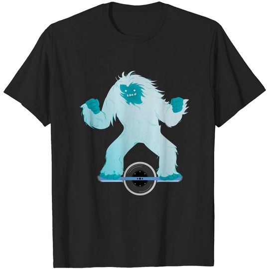 Discover Electric Skateboard on One Wheel Owner Yeti Gift - Electric Skateboard - T-Shirt