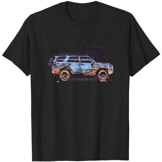 Discover 5th Gen 4Runner TRD - Blue - 4runner - T-Shirt