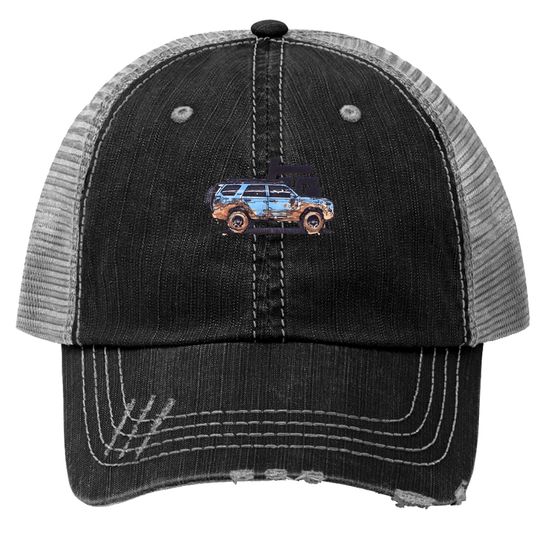 Discover 5th Gen 4Runner TRD - Blue - 4runner - Trucker Hats