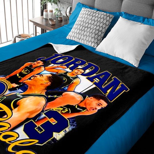 Discover Jordan Poole Vintage 90s Style Baby Blankets