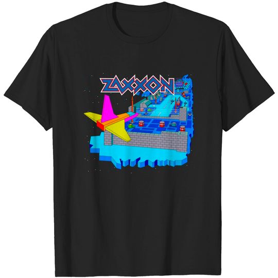 Discover Mod.1 Arcade Zaxxon Space Invader Video Game - Arcade Zaxxon Space Invader - T-Shirt