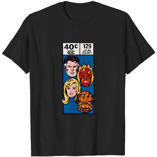 Discover Fantastic Four heads - Fantastic Four - T-Shirt