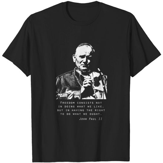 Discover Pope John Paul II - John Paul Ii - T-Shirt