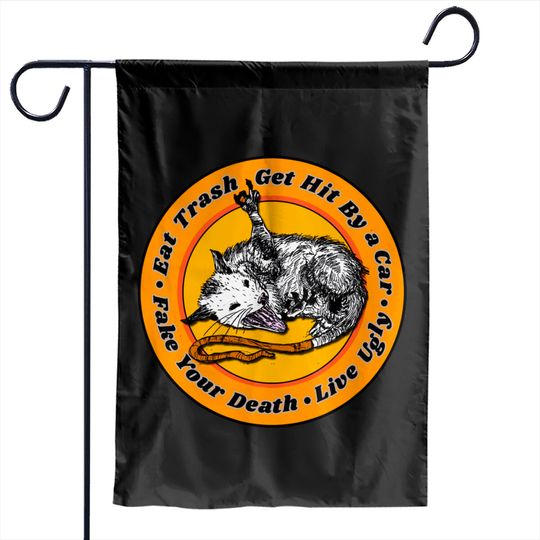 Discover Possum Lovers Sayings /// Live Ugly Tribute - Possum Lovers - Garden Flags