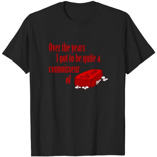 Discover Connoisseur of Soap - Christmas Story - T-Shirt