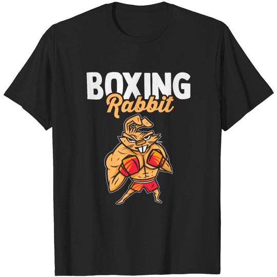 Discover Boxer Rabbit Up The Hands Boxing Blow Left Right - Rabbit Gifts - T-Shirt