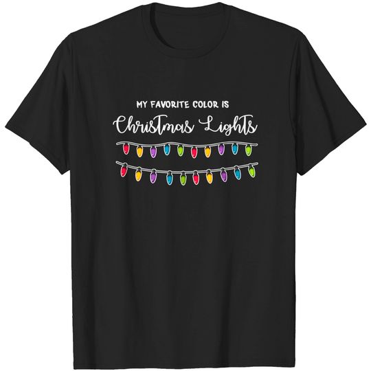Discover Christmas Lights - Christmas Lights - T-Shirt