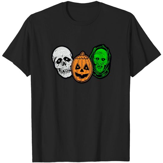 Discover Halloween 3 Silver Shamrock Masks - Halloween 3 Season Of The Witch - T-Shirt