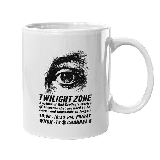 Discover Twilight Zone † Vintage Ad - Twilight Zone - Mugs