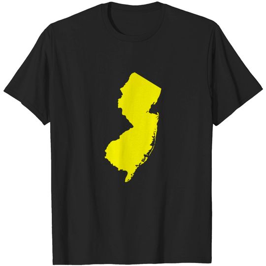 Discover New Jersey Yellow - New Jersey - T-Shirt