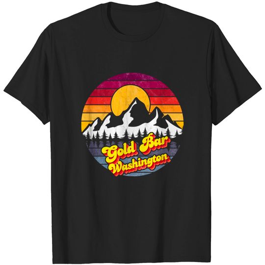Discover Gold Bar Washington - Gold Bar - T-Shirt