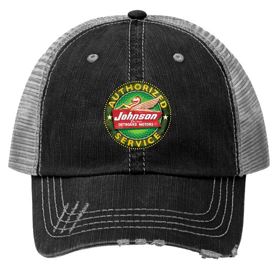 Discover Johnson Seahorse Vintage Outboard Motors - Johnson Outboards - Trucker Hats