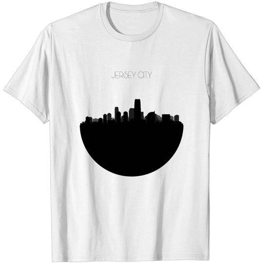 Discover Jersey City Skyline - Jersey City - T-Shirt