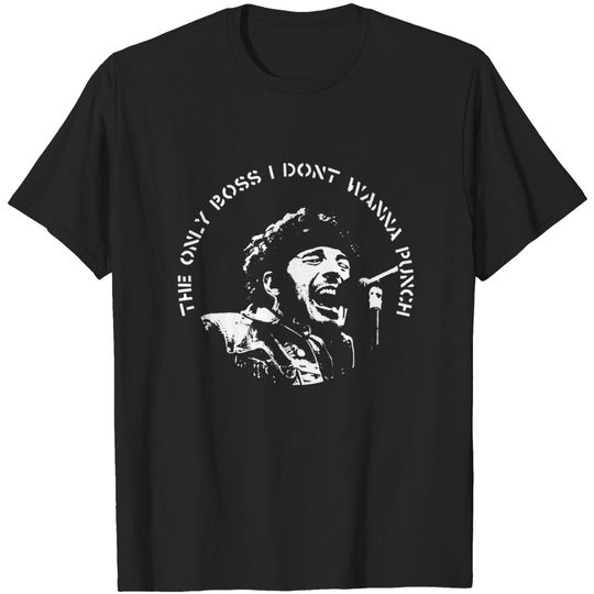 Discover The Only Boss I Don't Wanna Punch Shirt, Bruce Springsteen shirt