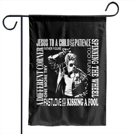 Discover George Michael Garden Flags