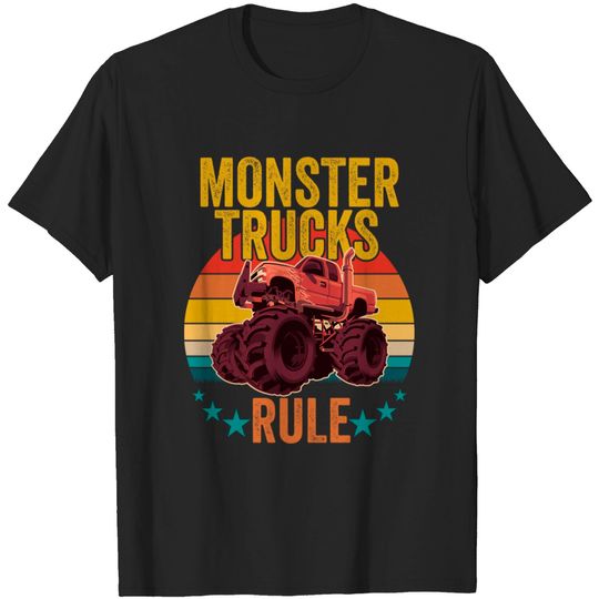 Discover Monster Trucks Rule Tee