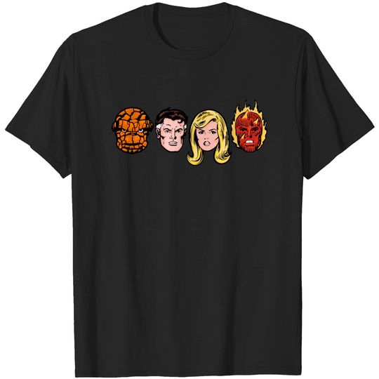 Discover Fantastic Four team headshots - Fantastic Four - T-Shirt