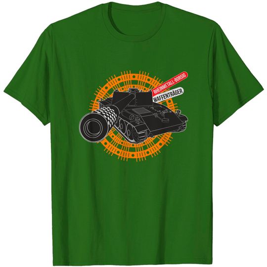 Discover Rheinmetall Borsig Waffenträger - German Tank - T-Shirt