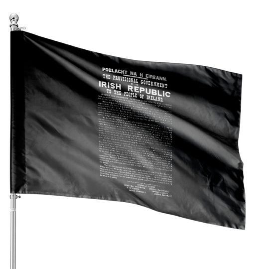Discover Irish Proclamation 1916 - Ideal for St Patrick's Day - Irish - House Flags