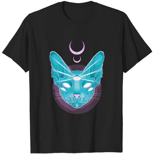 Discover Green Halloween Cat - Halloween Cats - T-Shirt