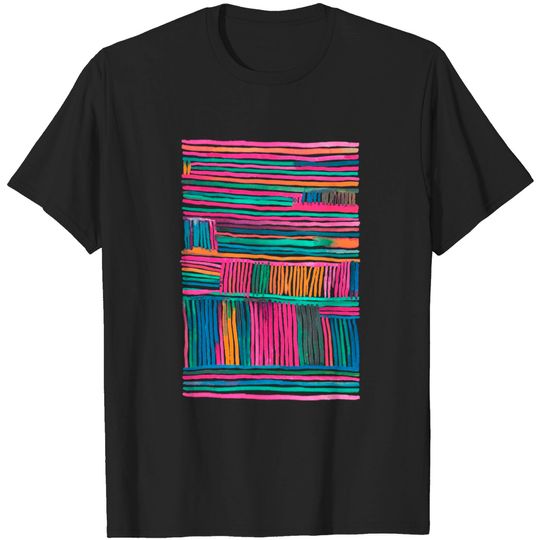 Discover Watercolor Summer Stripes - Phone Cover - T-Shirt