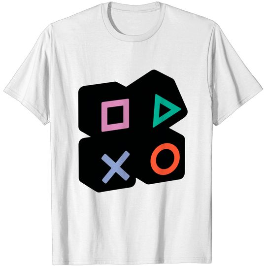 Discover Playstation Dice - Playstation - T-Shirt
