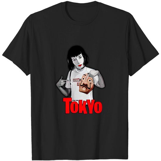 Discover Tokyo - La Casa De Papel - T-Shirt