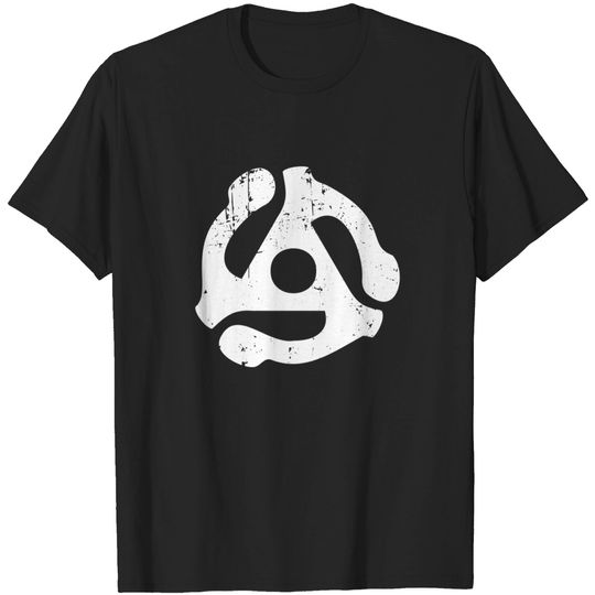 Discover Vintage 45 Recording adapter Gift 60s 70s Music - Recording Adapter - T-Shirt