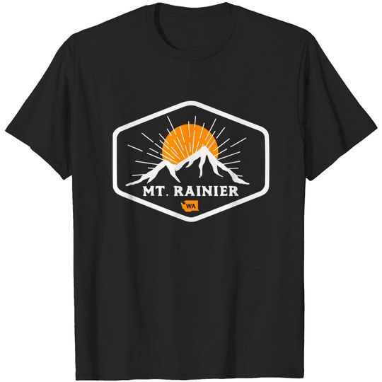 Discover Mt Rainier National Park - Mt Rainier - T-Shirt