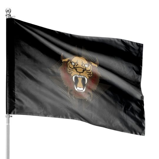 Discover The Head Tiger - Head Tiger - House Flags