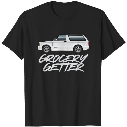 Discover Grocery Getter-Frost White - Gmc Typhoon - T-Shirt