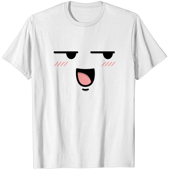 Discover Rotten Bad Laughing Comic Face Nose Mouth Tooth Tongue - Smile Mask - T-Shirt