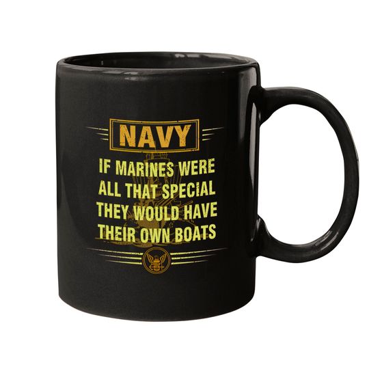Discover Navy In Marines Were All That Special They Would Have Their Own Boats - Navy - Mugs