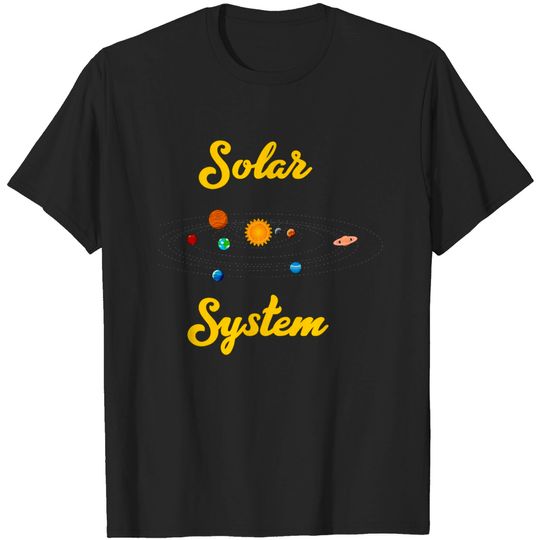 Discover Solar System - Solar System - T-Shirt