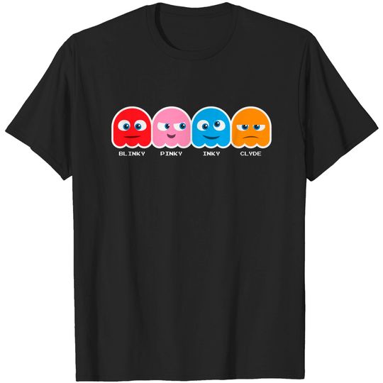 Discover Pacman Ghosts - Pacman - T-Shirt