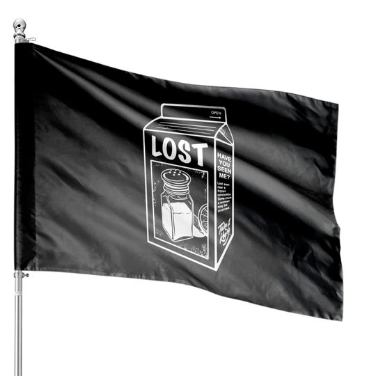 Discover Jimmy Buffett Margaritaville inspired "Lost: Shaker of Salt" original Take it Keysy House Flags