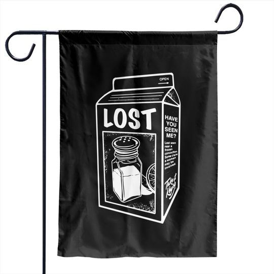 Discover Jimmy Buffett Margaritaville inspired "Lost: Shaker of Salt" original Take it Keysy Garden Flags