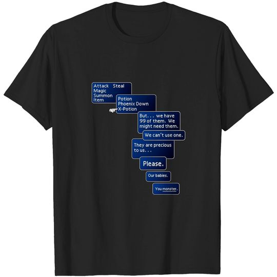 Discover X-Potions are Precious - Final Fantasy 7 - T-Shirt