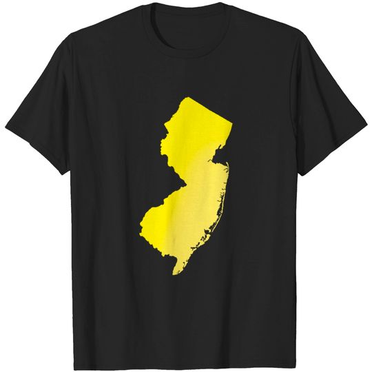 Discover Yellow New Jersey - New Jersey - T-Shirt