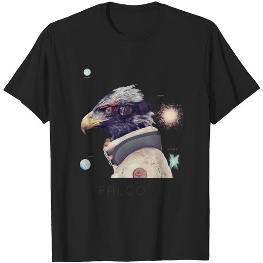 Discover Star Team: Falco - Star Fox - T-Shirt