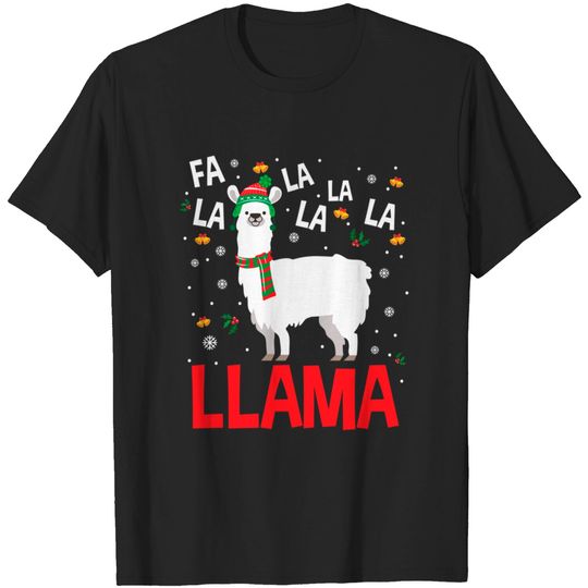Discover Fa La La La Llama Christmas T-Shirt