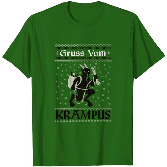 Discover Greetings from the Krampus - Greetings from the Krampus - T -shirt